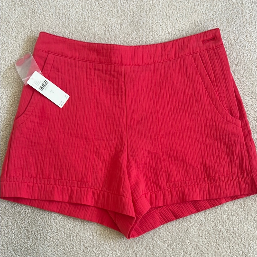 NWT Maeve Red Shorts